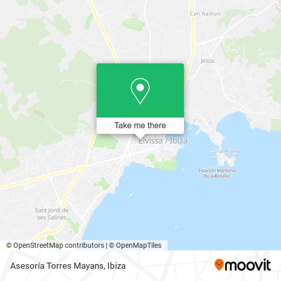 Asesoría Torres Mayans map