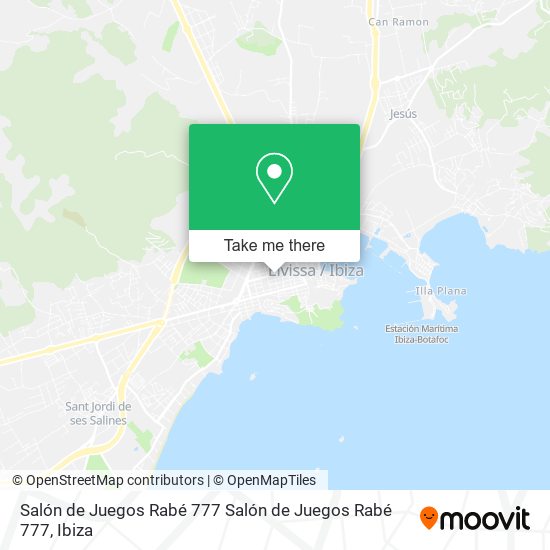 Salón de Juegos Rabé 777 Salón de Juegos Rabé 777 map