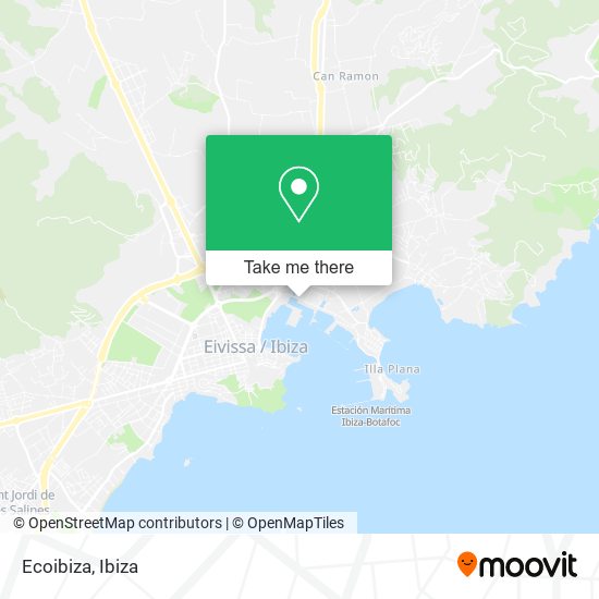 Ecoibiza map