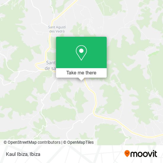 Kaul Ibiza map