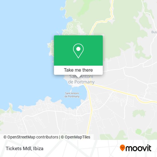 Tickets Mdl map