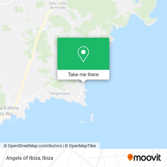 Angels of Ibiza map