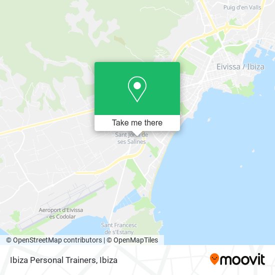 Ibiza Personal Trainers map