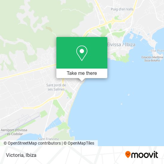 mapa Victoria