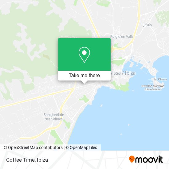 Coffee Time map