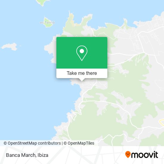 Banca March map