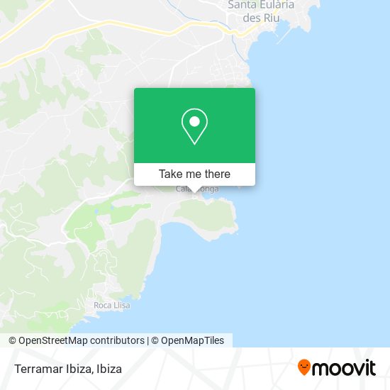 Terramar Ibiza map