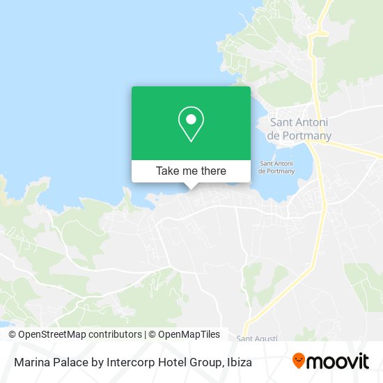 mapa Marina Palace by Intercorp Hotel Group