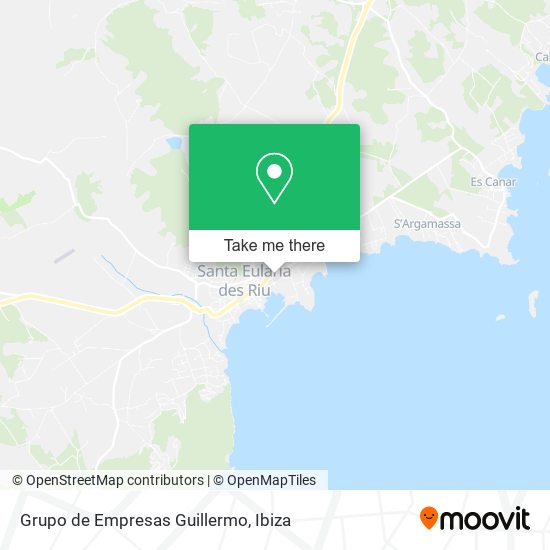 Grupo de Empresas Guillermo map
