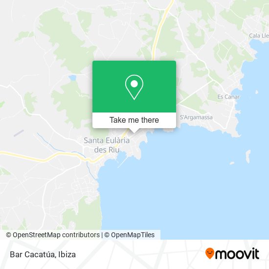 mapa Bar Cacatúa