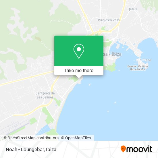 Noah - Loungebar map