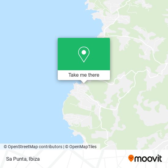 Sa Punta map