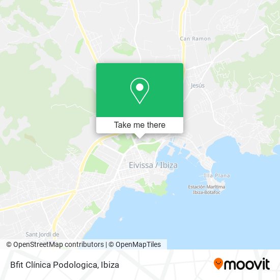 Bfit Clínica Podologica map