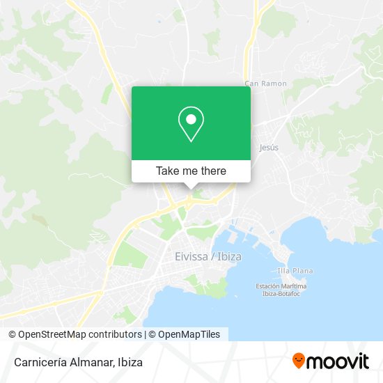 Carnicería Almanar map