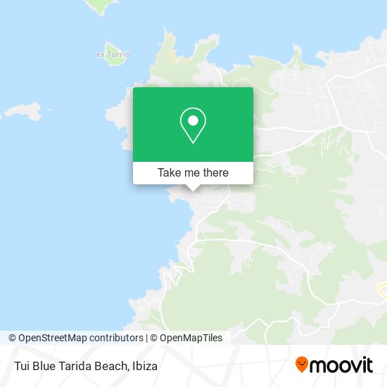 Tui Blue Tarida Beach map
