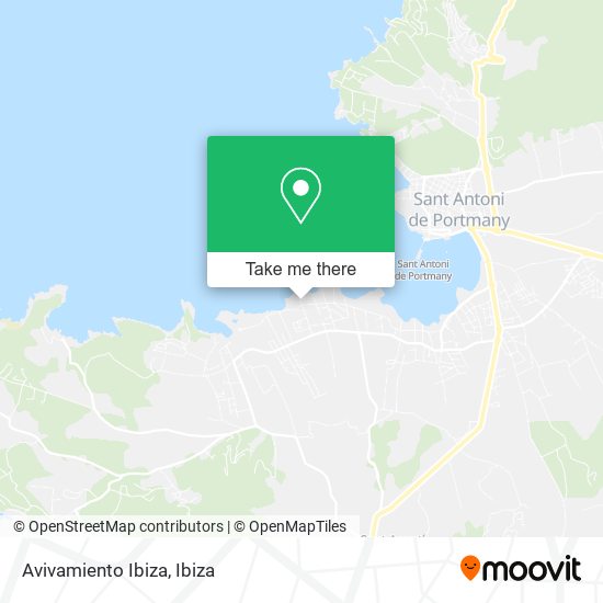 Avivamiento Ibiza map