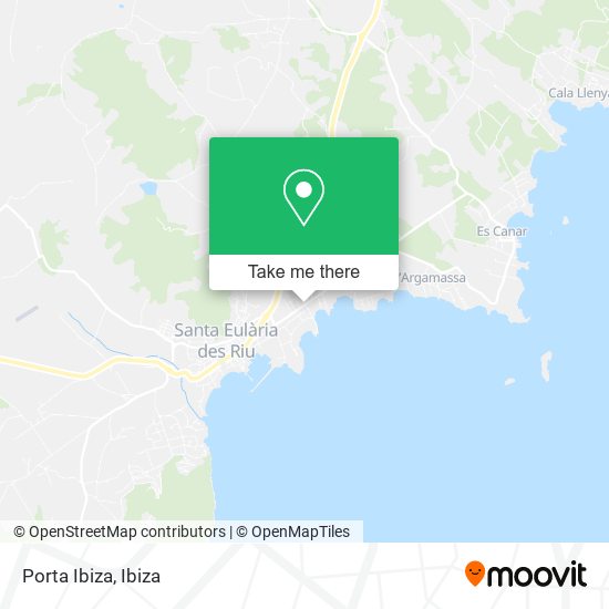 mapa Porta Ibiza