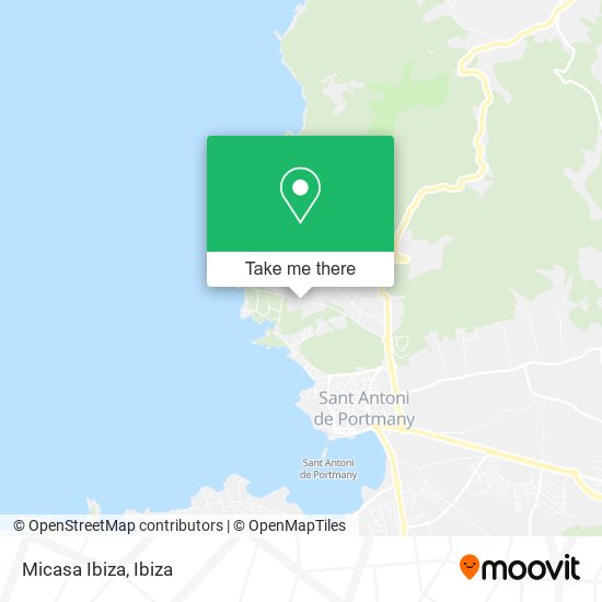 mapa Micasa Ibiza
