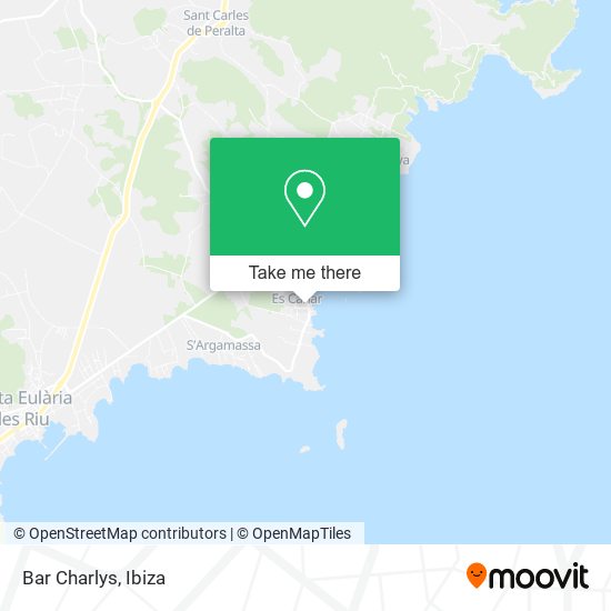 mapa Bar Charlys