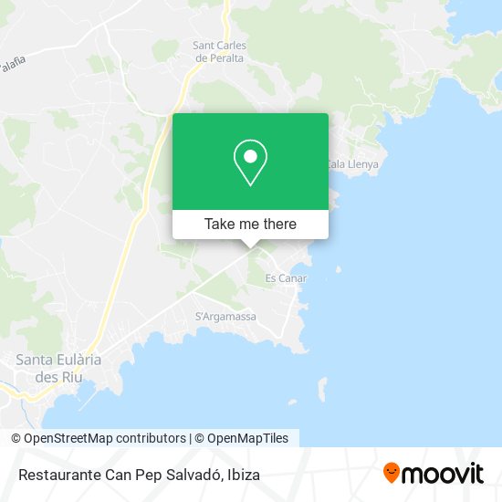 Restaurante Can Pep Salvadó map