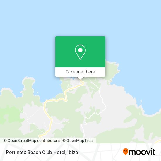 Portinatx Beach Club Hotel map
