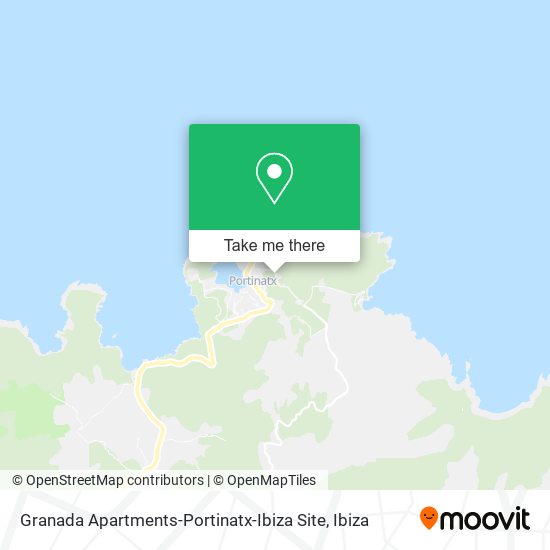 Granada Apartments-Portinatx-Ibiza Site map