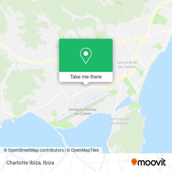 Charlotte Ibiza map