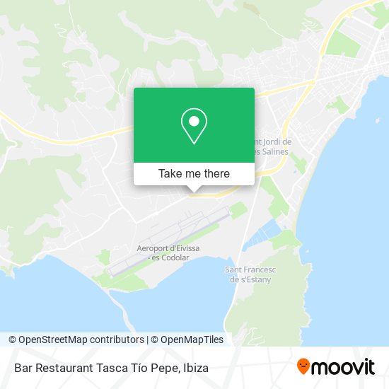 Bar Restaurant Tasca Tío Pepe map