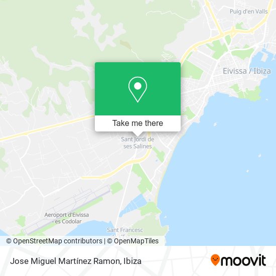 Jose Miguel Martínez Ramon map