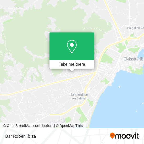 Bar Rober map