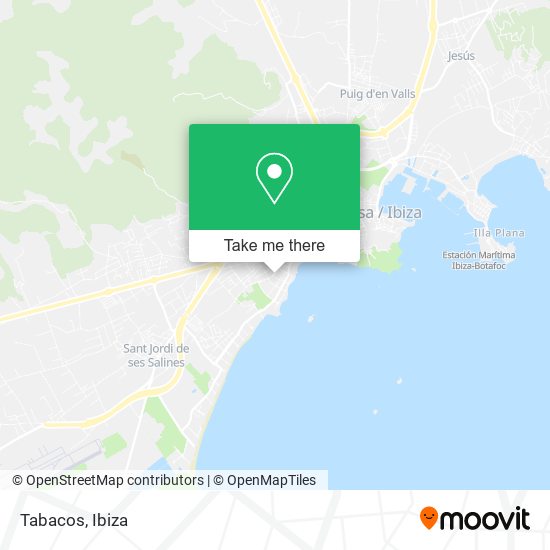 Tabacos map