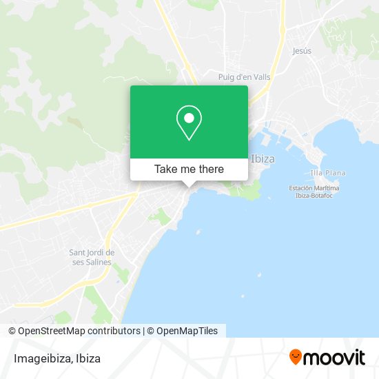 Imageibiza map