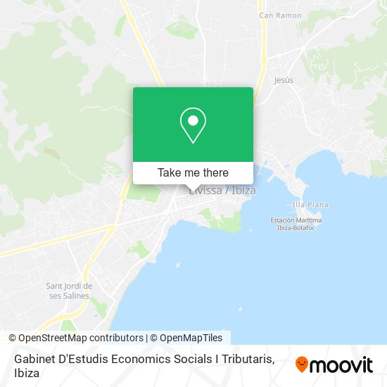 Gabinet D'Estudis Economics Socials I Tributaris map