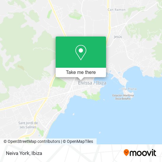 Neiva York map