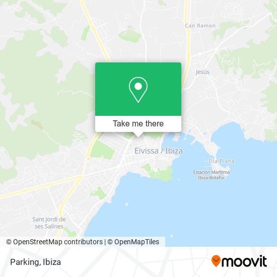 Parking map