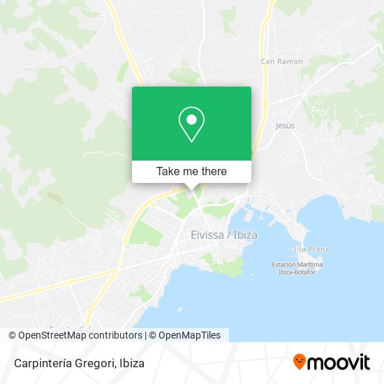 Carpintería Gregori map