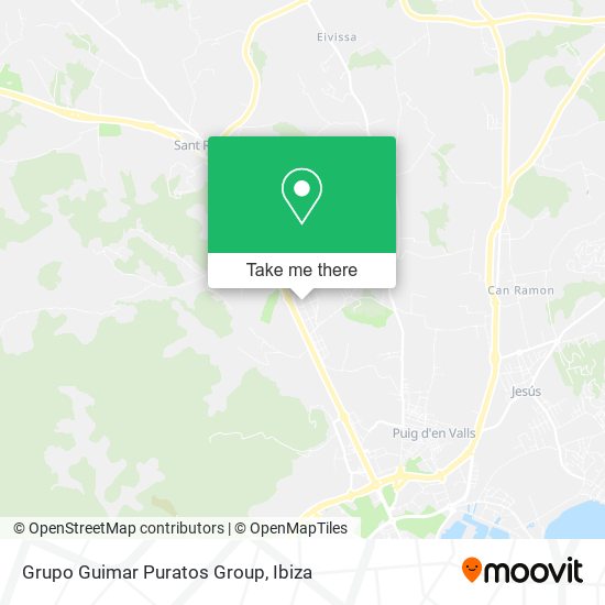 Grupo Guimar Puratos Group map
