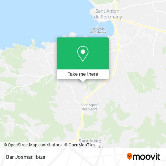 Bar Josmar map