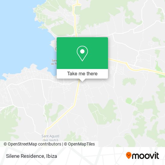 Silene Residence map