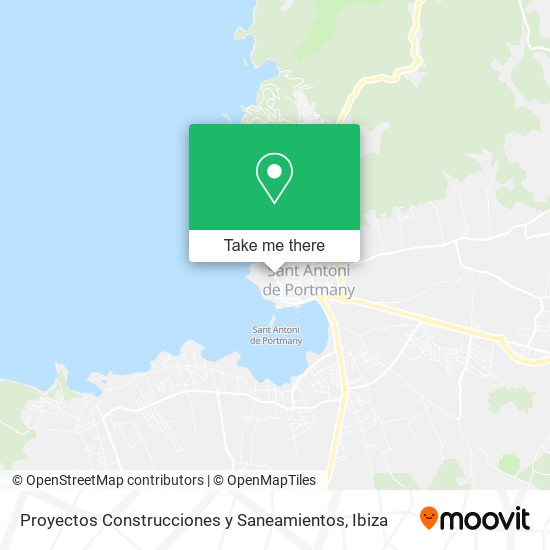 Proyectos Construcciones y Saneamientos map