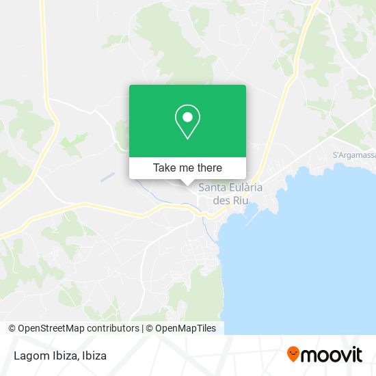 Lagom Ibiza map