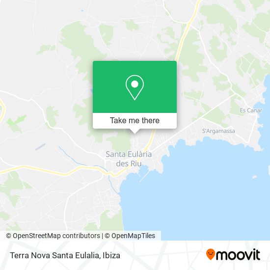 Terra Nova Santa Eulalia map
