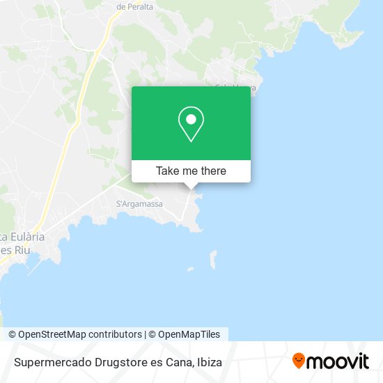 mapa Supermercado Drugstore es Cana