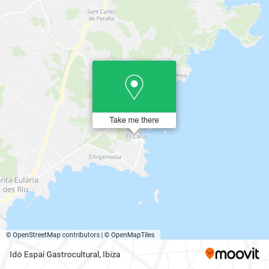 Idó Espai Gastrocultural map