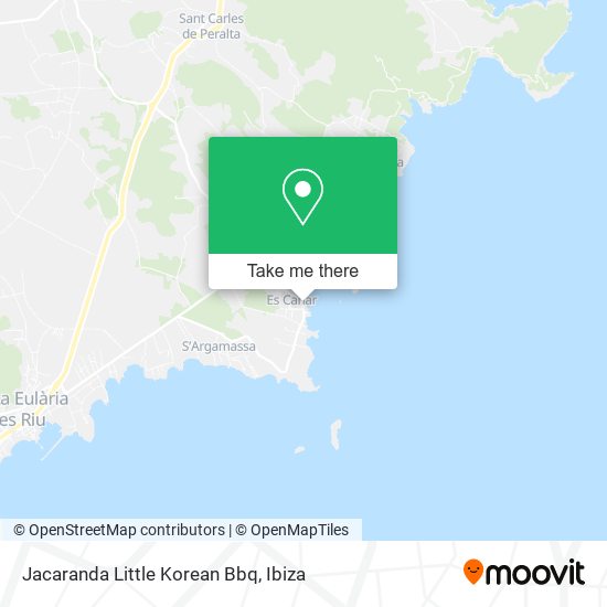 Jacaranda Little Korean Bbq map