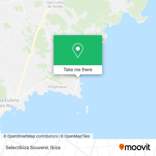 Selectibiza Souvenir map