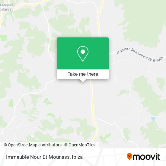 Immeuble Nour Et Mounass map