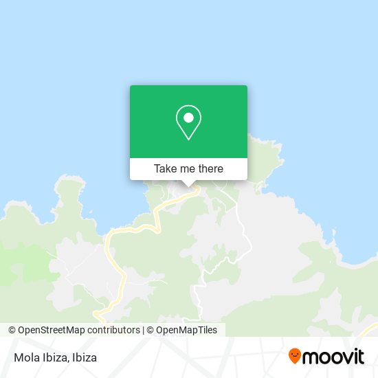 mapa Mola Ibiza