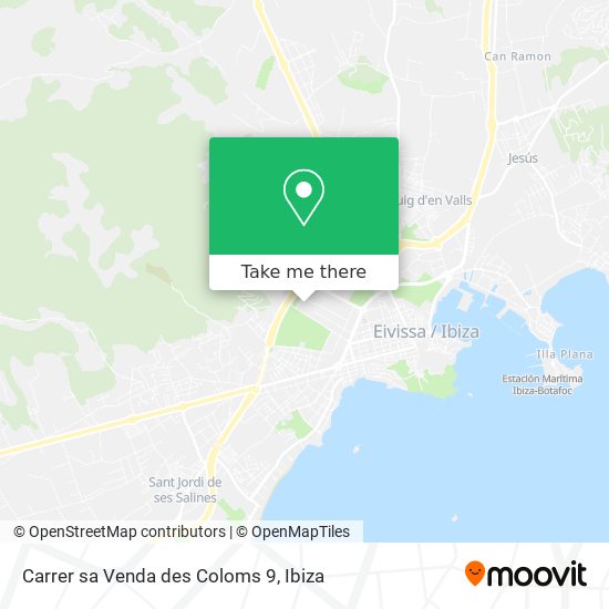 Carrer sa Venda des Coloms 9 map