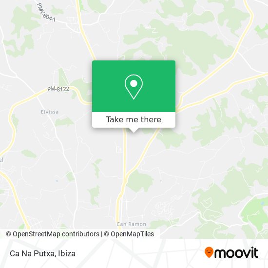 Ca Na Putxa map